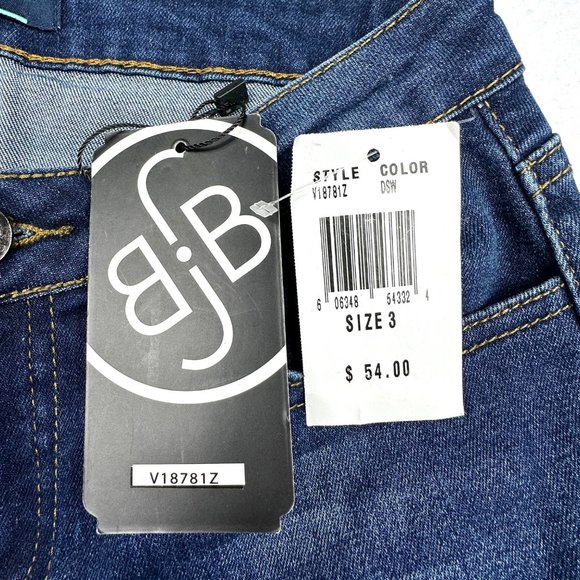 Boom Boom Jeans Slim Straight w/Embellished Cuff - NWT - Picture 6 of 7